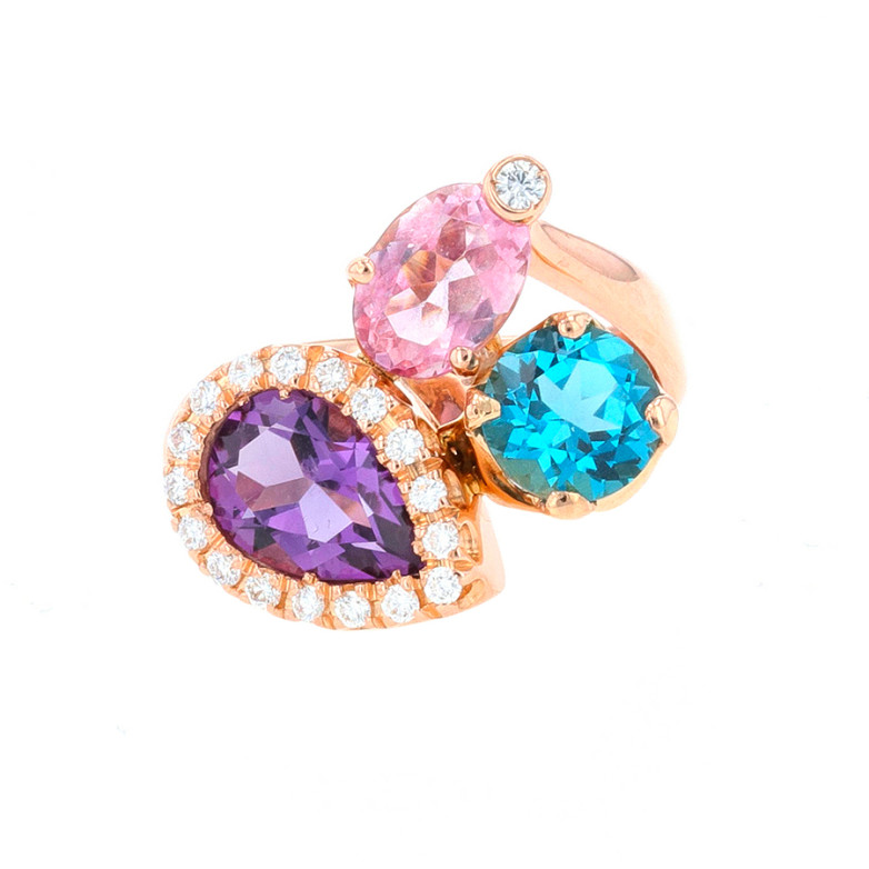 Ring diamonds 0.27 carat,...