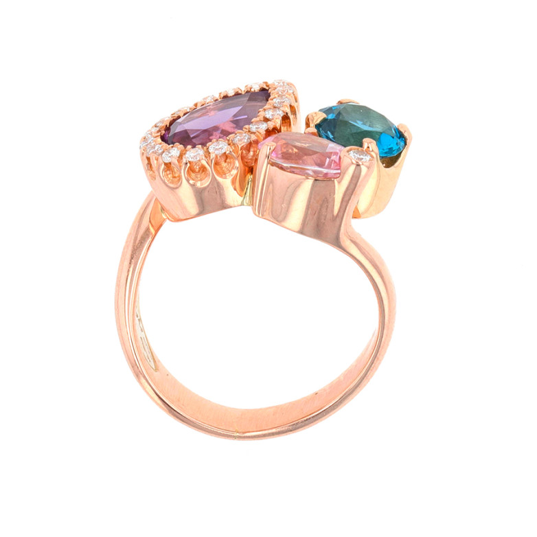 Ring diamonds 0.27 carat,...
