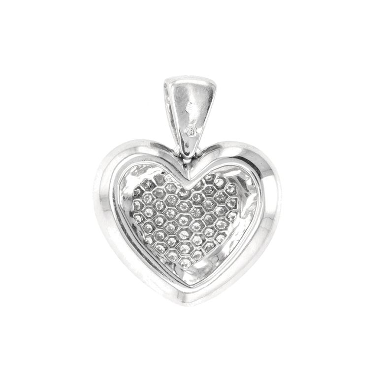 Heart pendant diamonds 0.72...