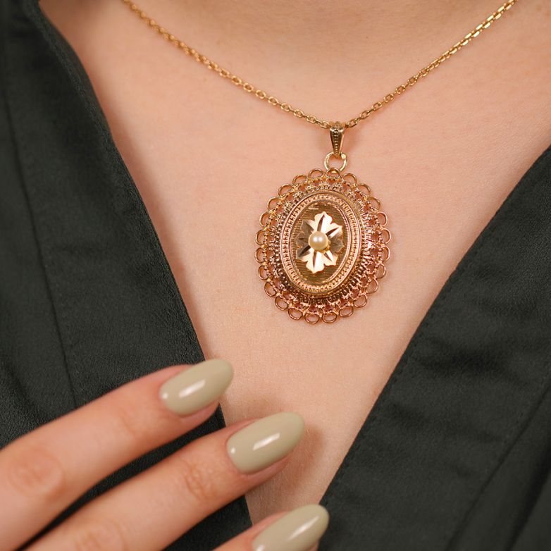 Antique yellow gold...