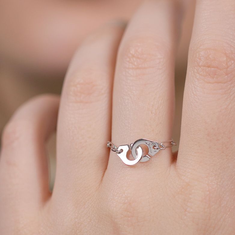 DINH VAN R7 Handcuffs Ring,...