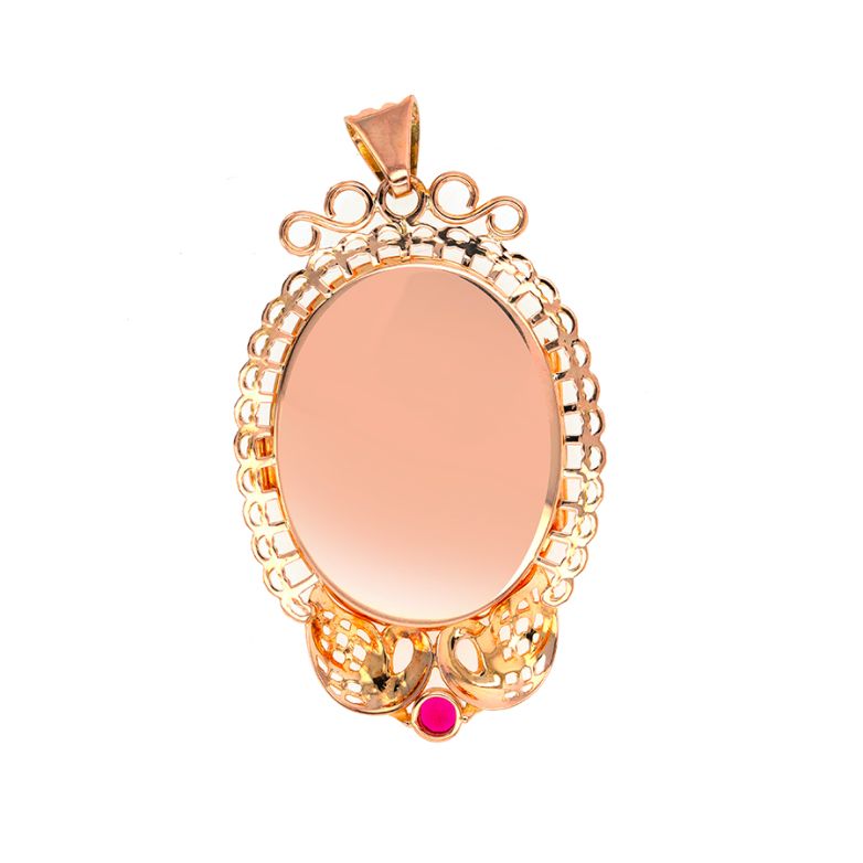 Vintage cassolette pendant...