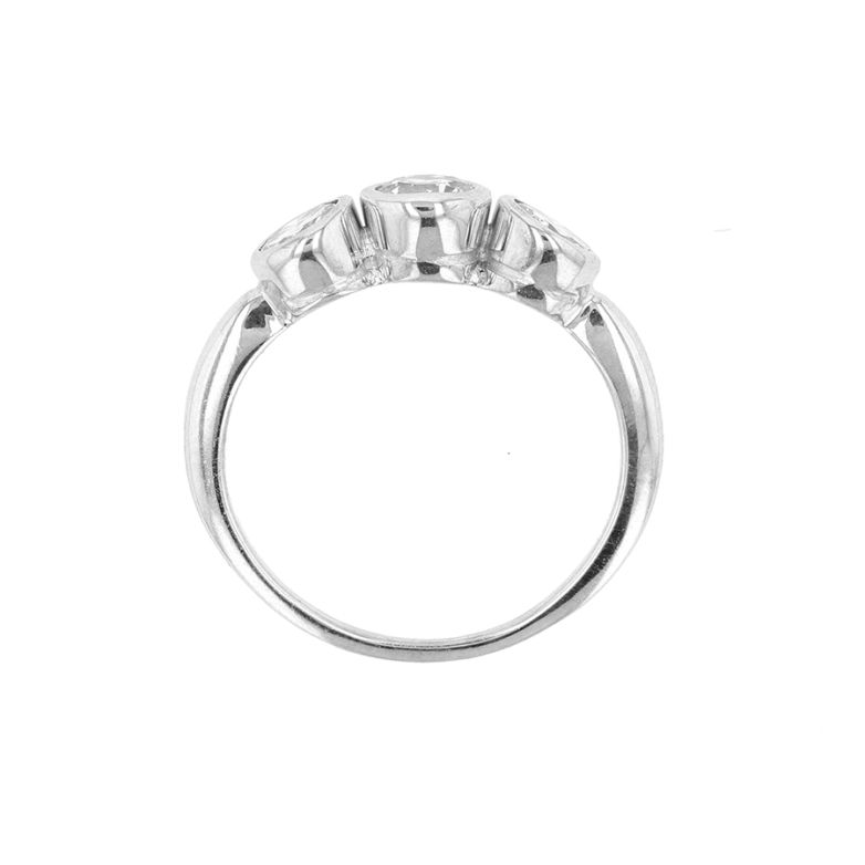 Diamond trilogy ring 0.74...