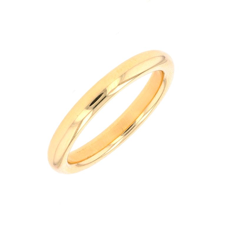 Yellow gold wedding band 5.25g