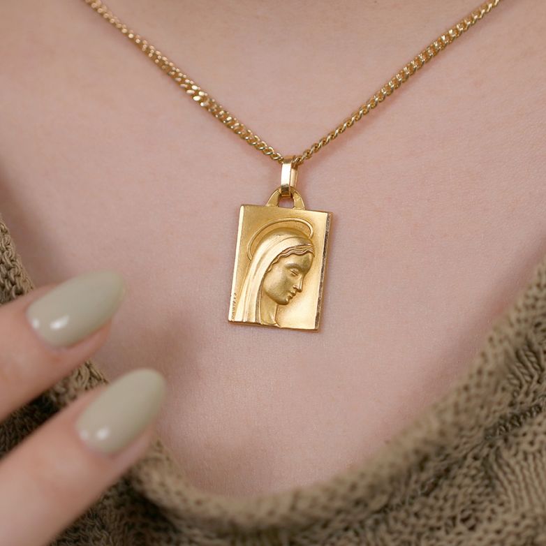 médaille or jaune
