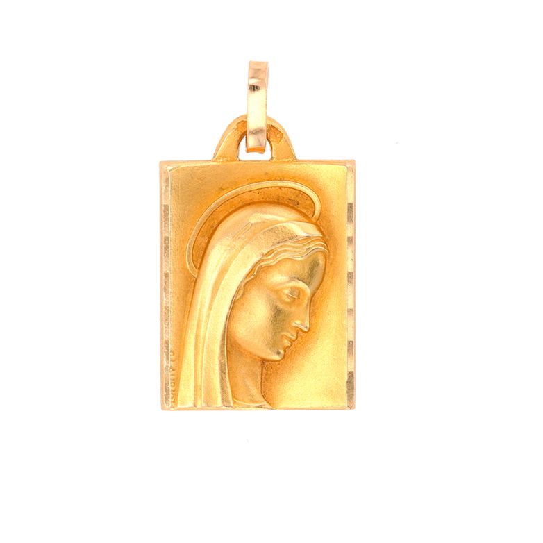 médaille or jaune