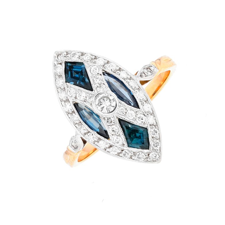Antique saphhire ring 1...