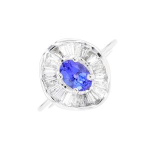 Tanzanite ring 0.81 carat...