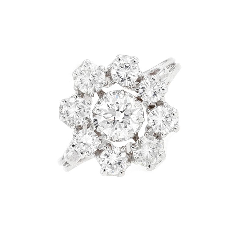 Daisy ring diamonds 2.15...