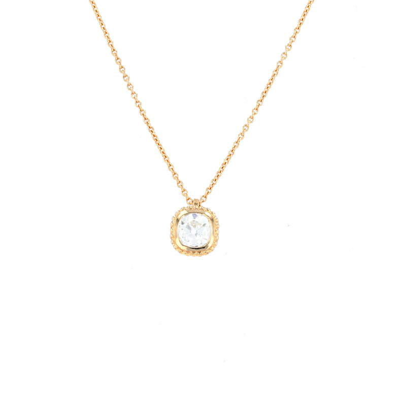 1.48 carat yellow gold...