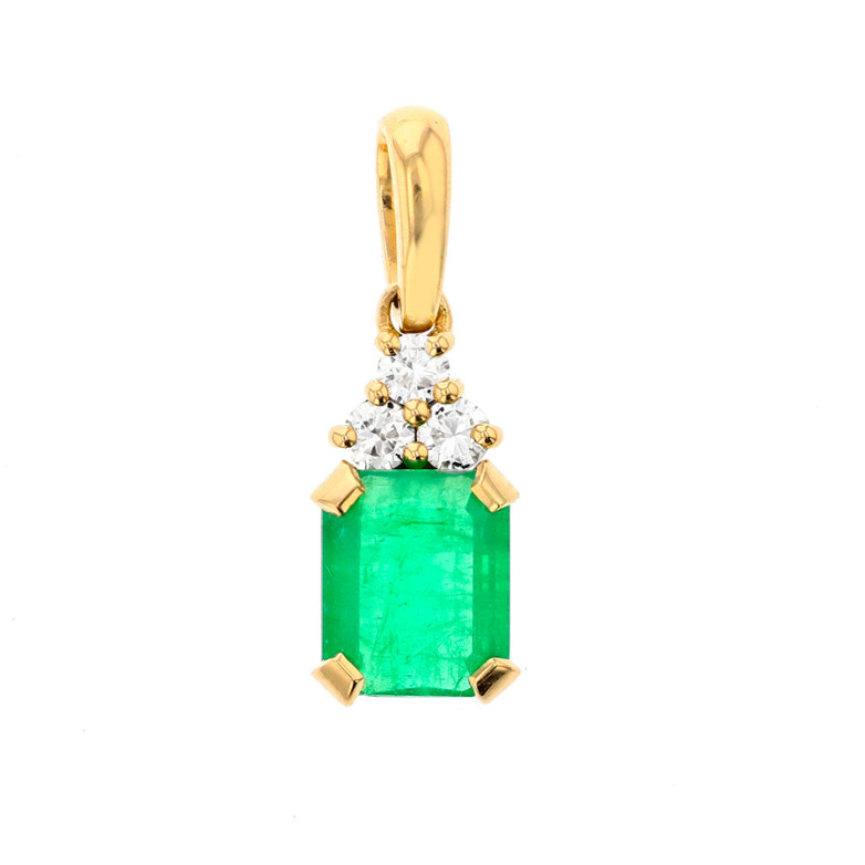 Pendant emerald 1.66 carat...