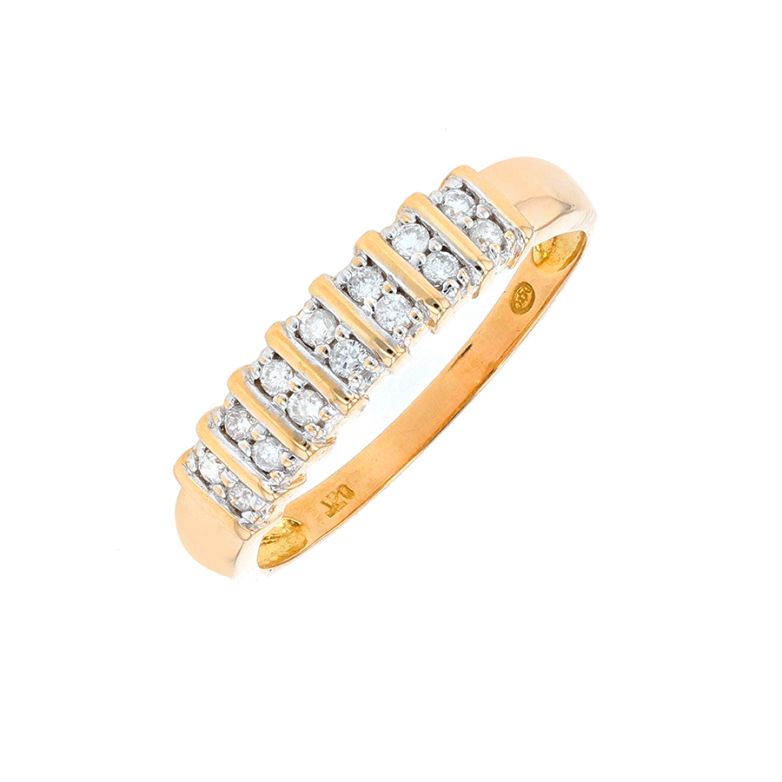 Diamond ring 0.21 carat...