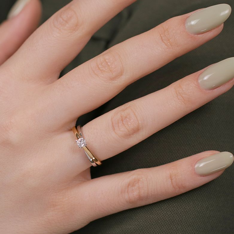 0.17-carat diamond...