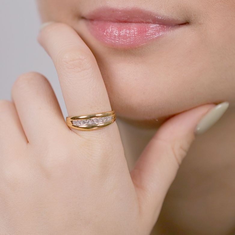 Diamond ring 0.22 carat 2...