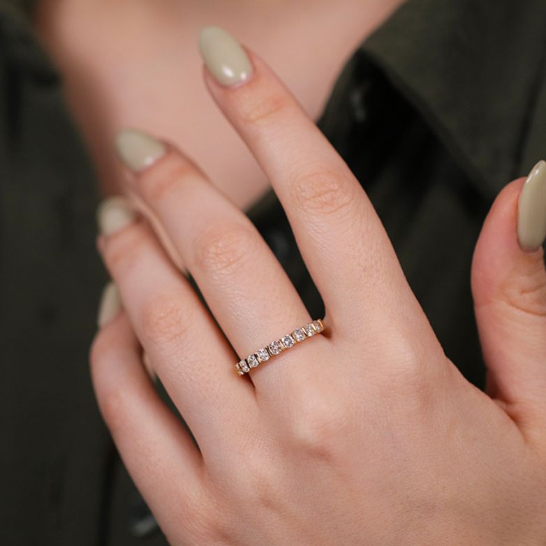 Diamond wedding band 0.63...
