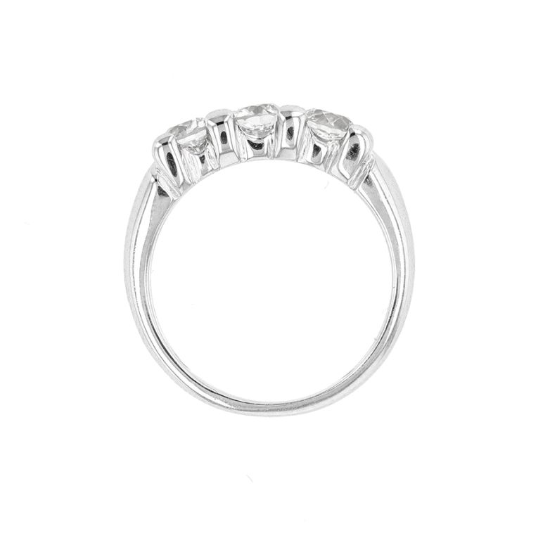 Diamond trilogy ring 0.99...