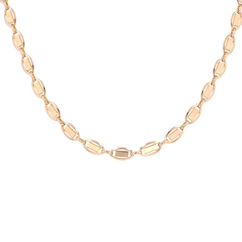 Fancy mesh necklace rose...