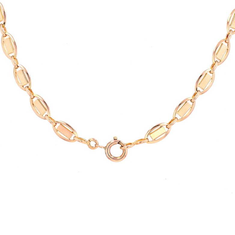 Fancy mesh necklace rose...