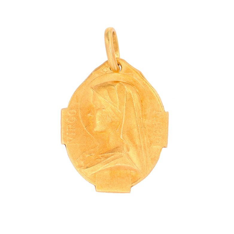 Médaille Vierge Marie or...