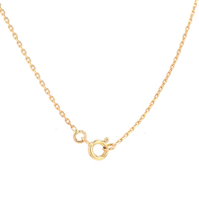Necklace sapphire 0.48...