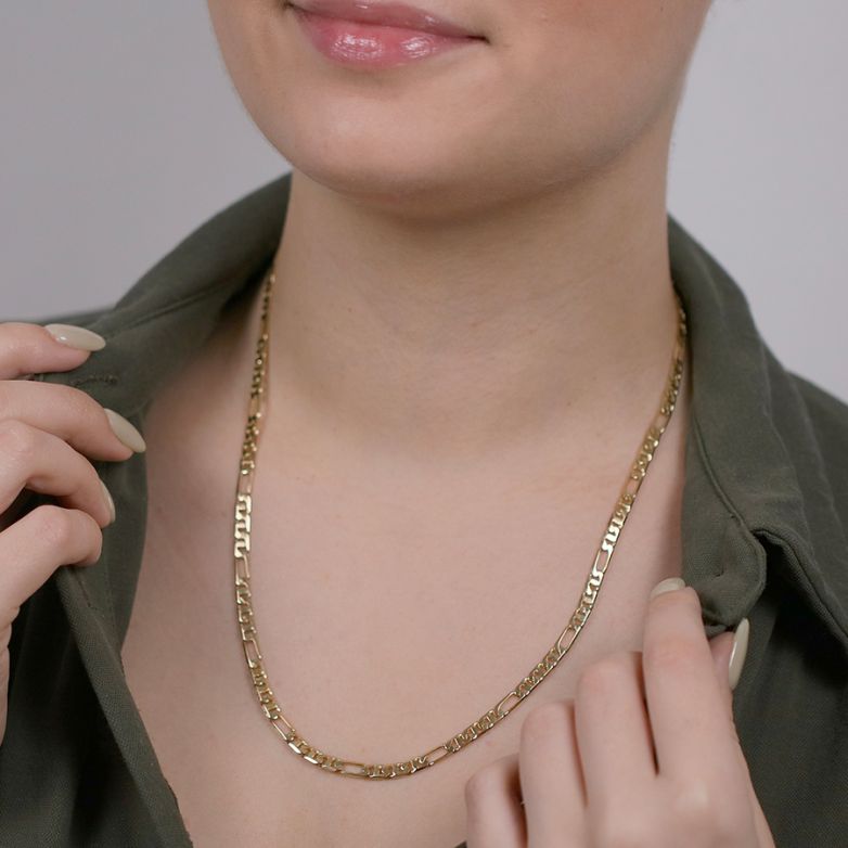 Alternating links necklace...
