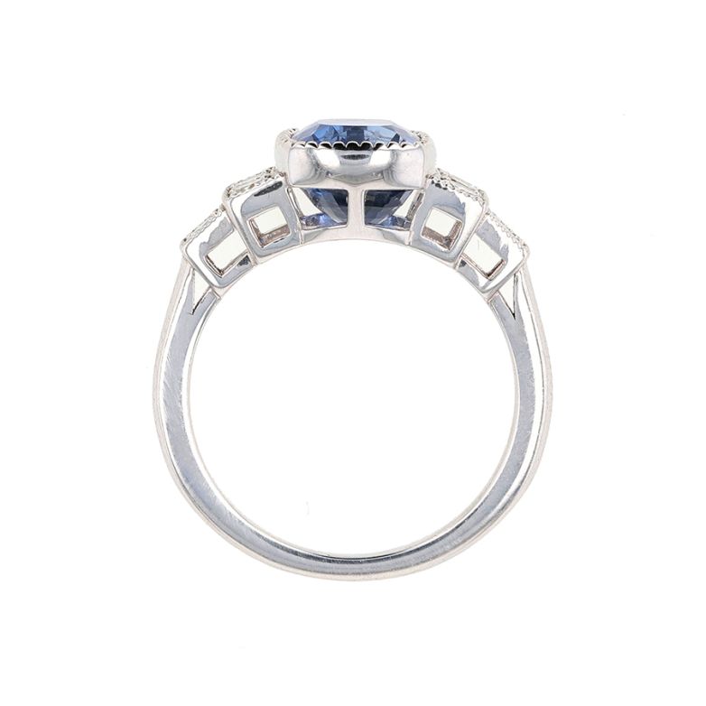 4.36 carat sapphire ring...