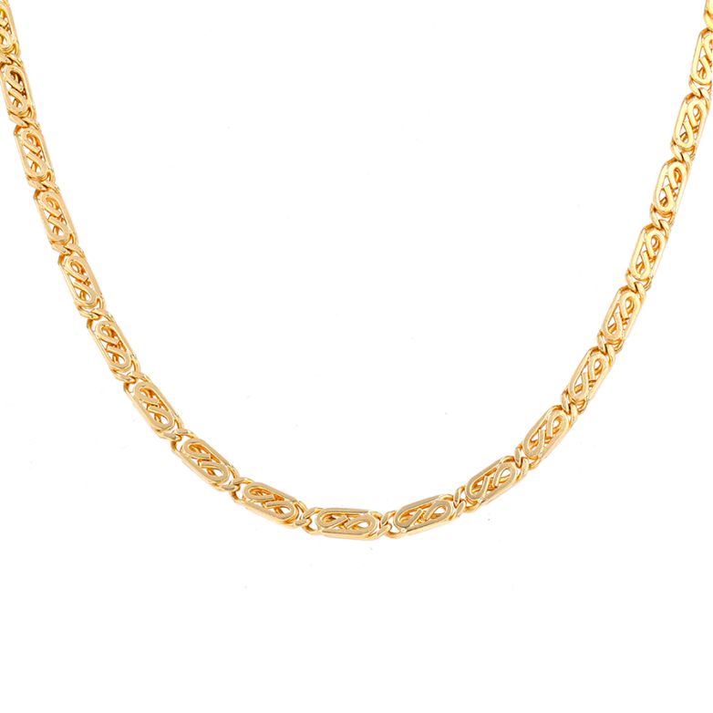 Fancy mesh necklace in...