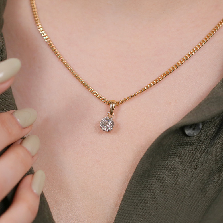 Vintage pendant diamond...