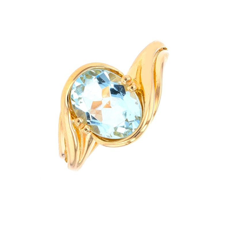 Aquamarine ring 1.13 carat...