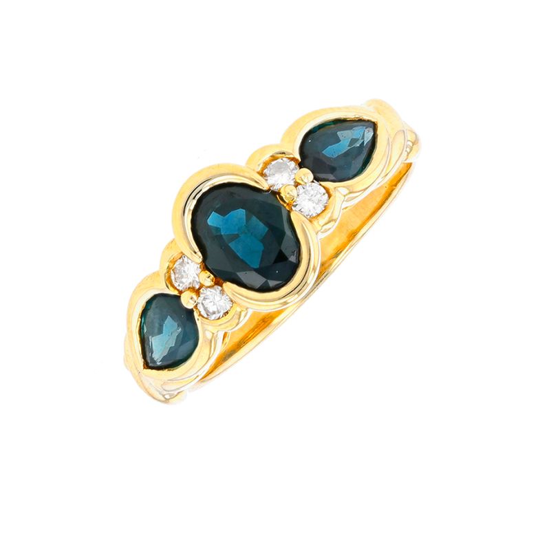 Ring sapphires 1.6 carat...
