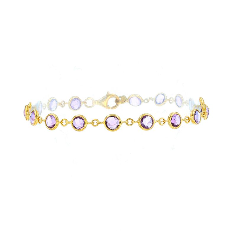 Amethyst bracelet 3.84...