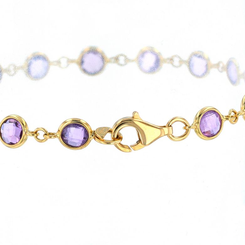 Amethyst bracelet 3.84...