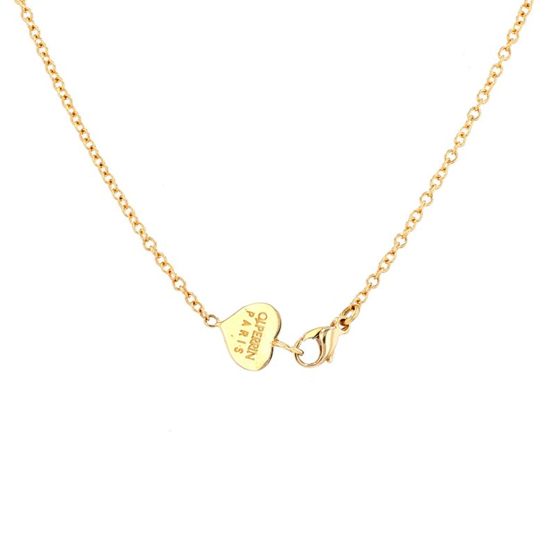 2 gold hearts necklace 10.87g