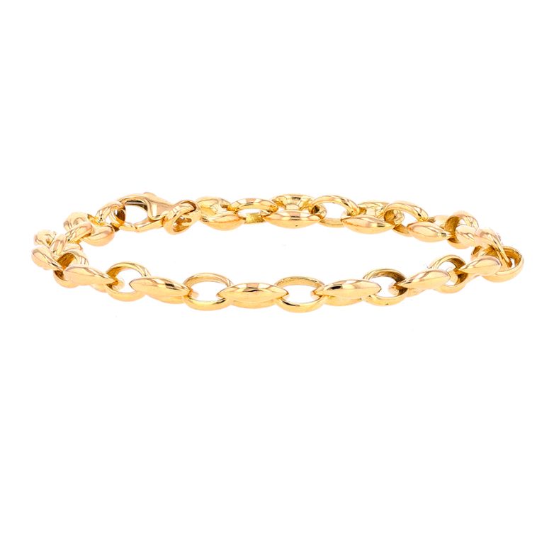 Coffee bean bracelet yellow...