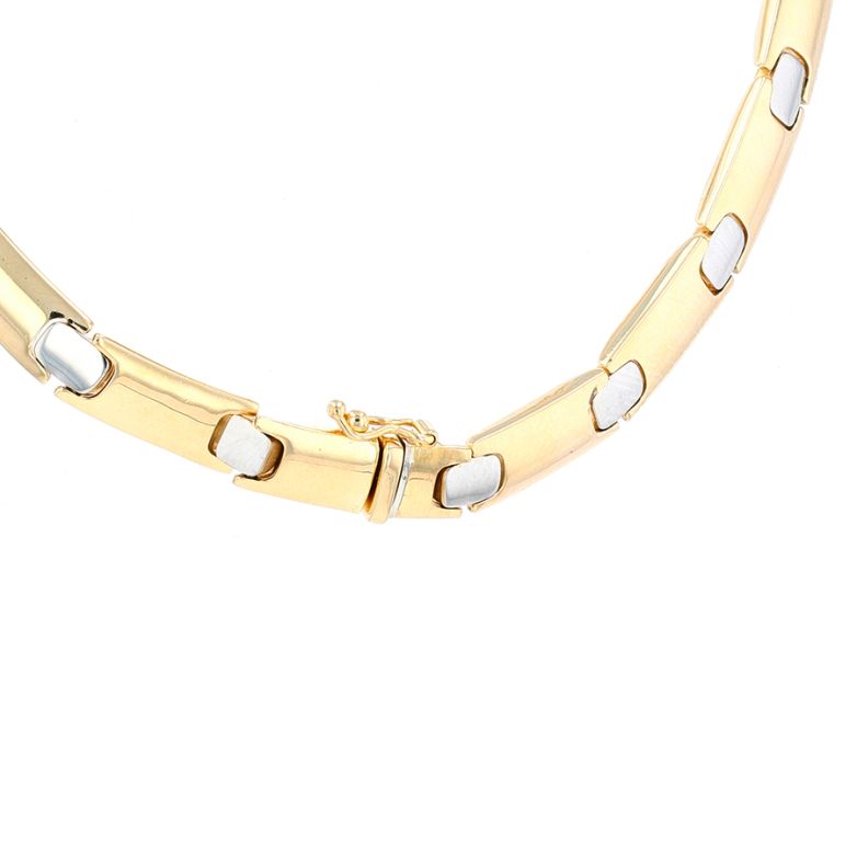 Necklace 2 golds 35.60g