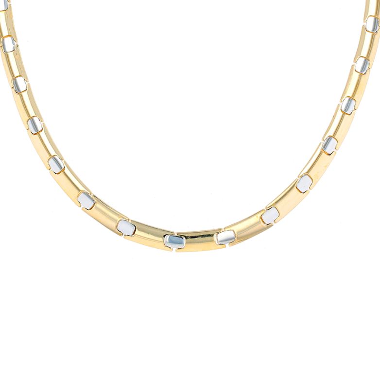 Necklace 2 golds 35.60g