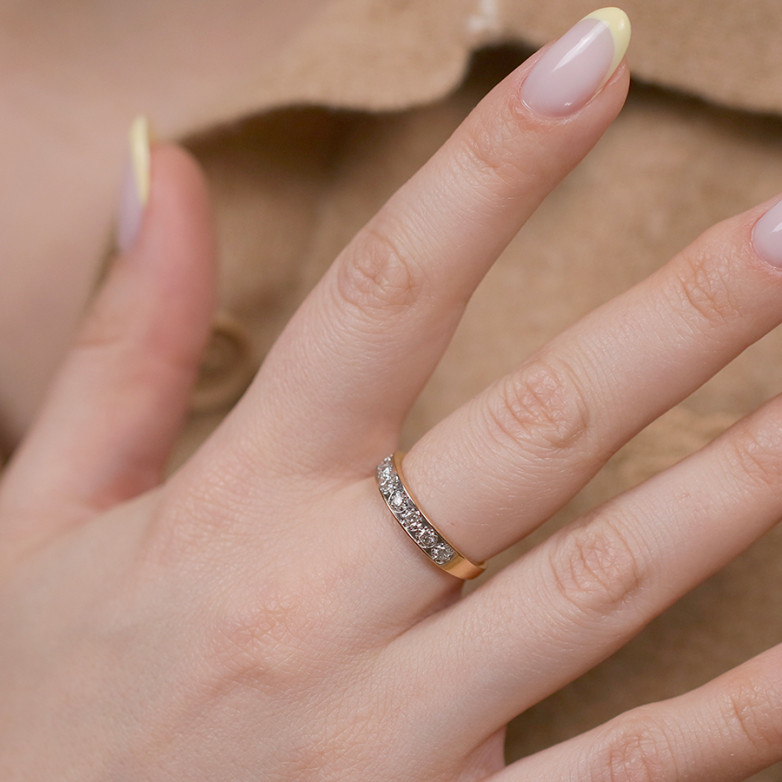 Diamond wedding band 0.28...
