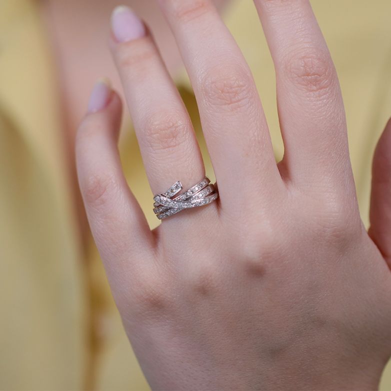 Diamond ring 0.17 carat...