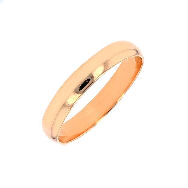 Yellow gold wedding band 4.46g