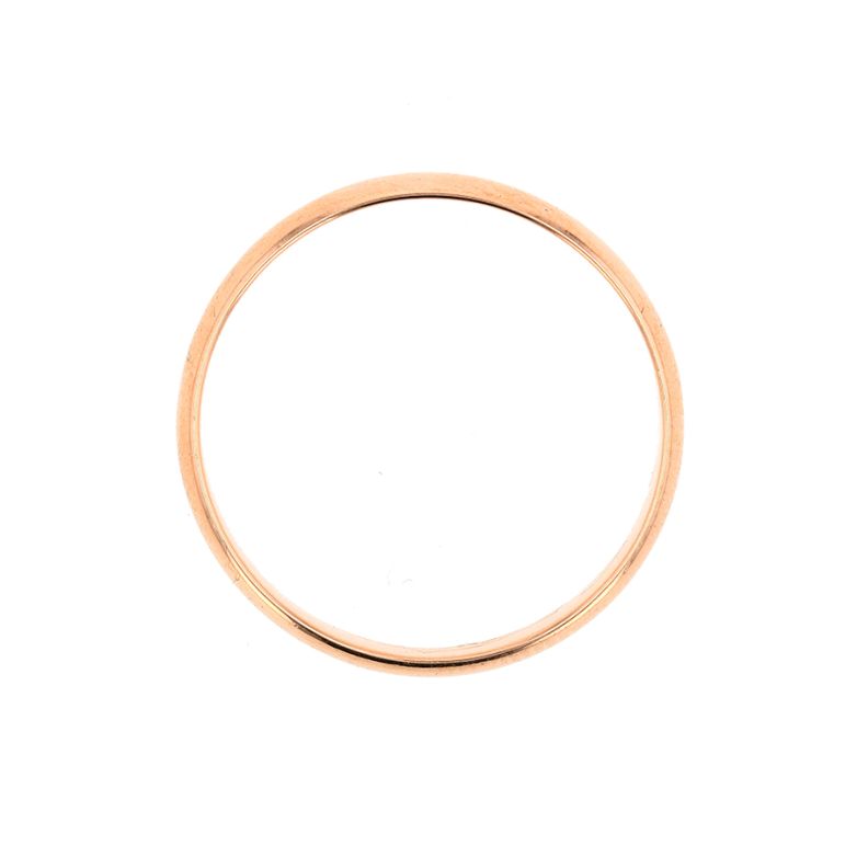 Yellow gold wedding band 4.46g