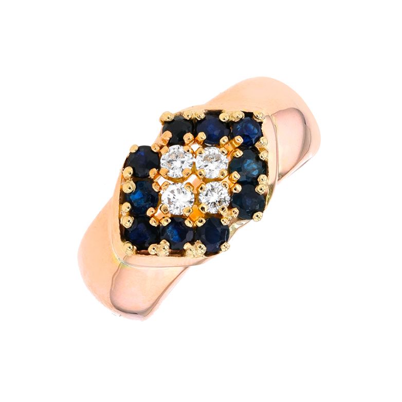 Ring sapphires 1 carat and...