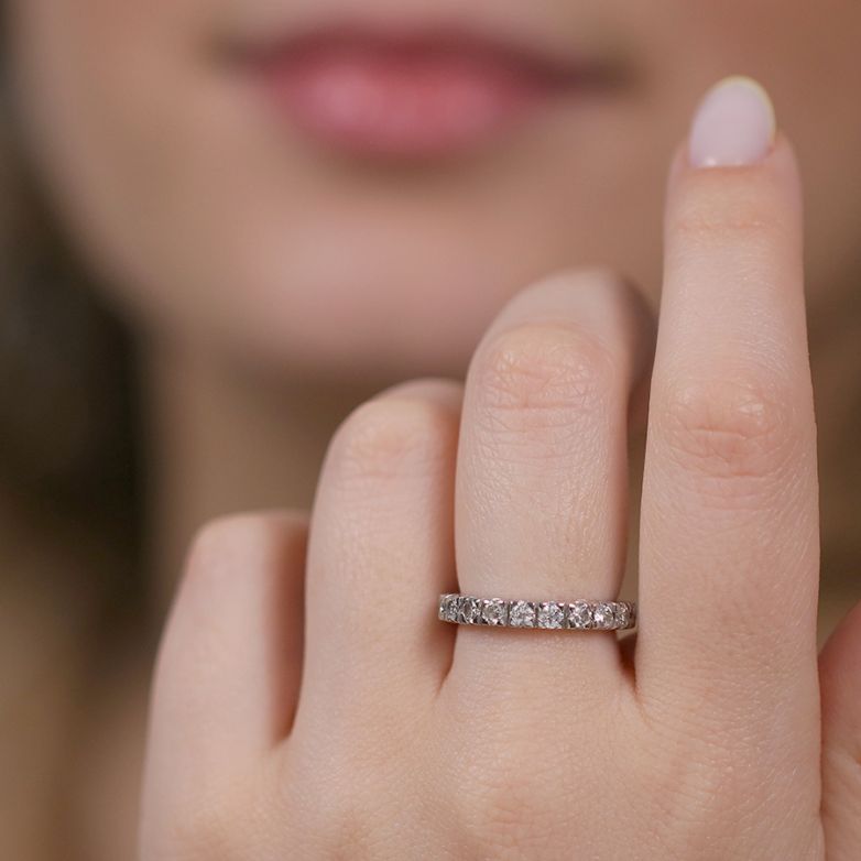 Diamond wedding band 1.26...