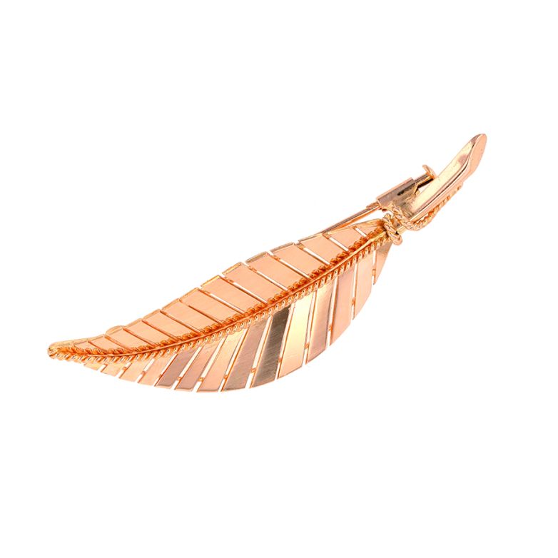 Vintage yellow gold leaf...