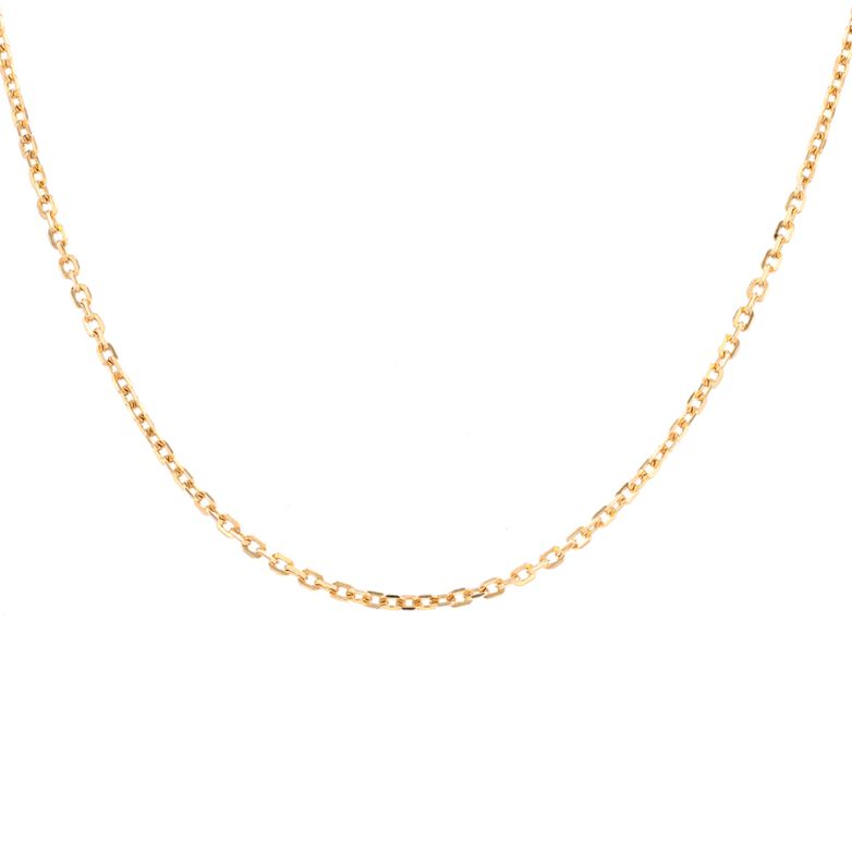 Yellow gold forçat chain 7.28g