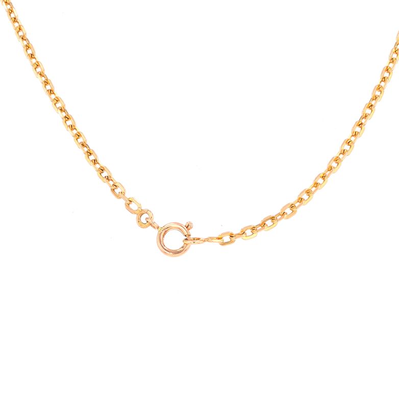 Yellow gold forçat chain 7.28g