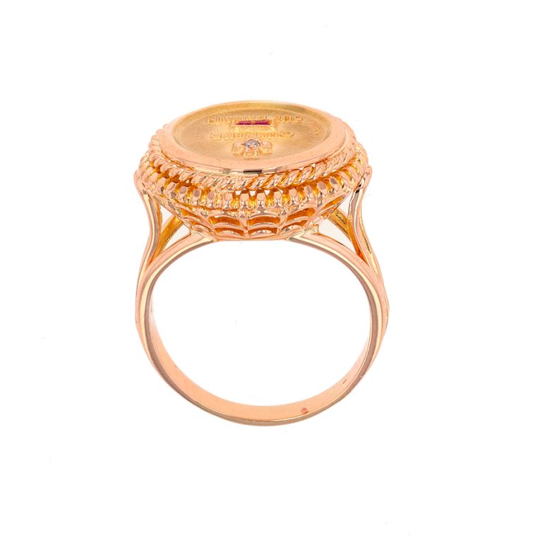 Love medal ring signed...