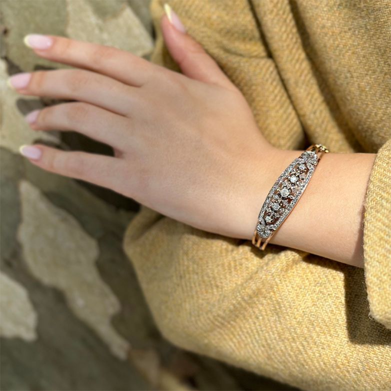 Antique diamond bracelet...