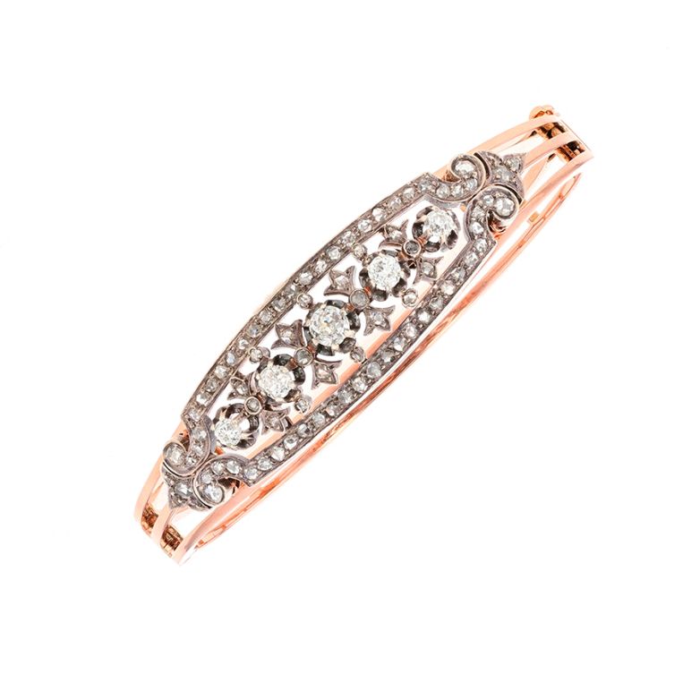 Antique diamond bracelet...
