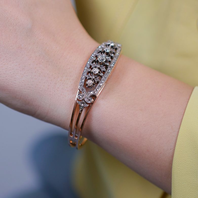 Antique diamond bracelet...