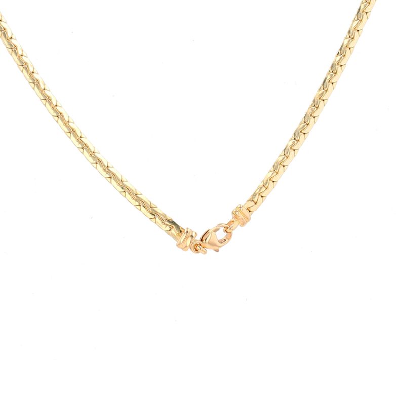 Drop necklace in yellow...